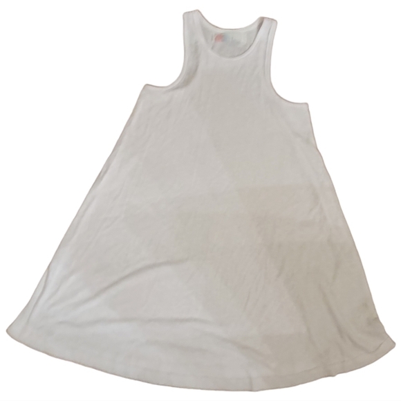 Free People Beach Ribbed White Tank Dress Size XS - Picture 6 of 9